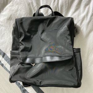Black backpack